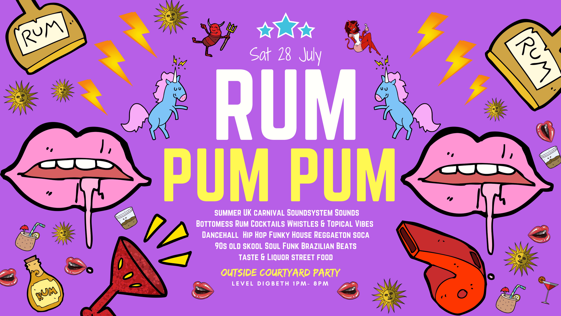 Rum Pum Pum at Level Digbeth Tickets